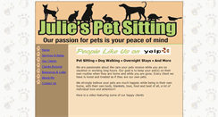 Desktop Screenshot of eastvalepetsitter.com